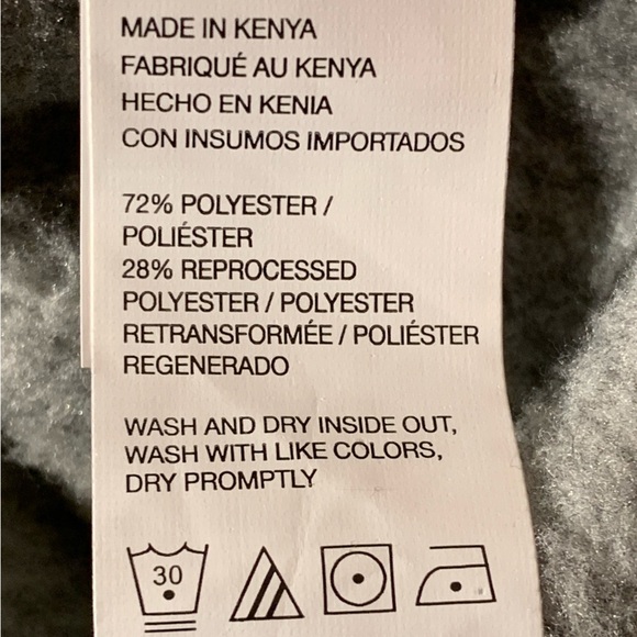 Men’s 2XL Izod quarter zip fleece inside sweater outside in Heather Gray & black - Picture 8 of 10